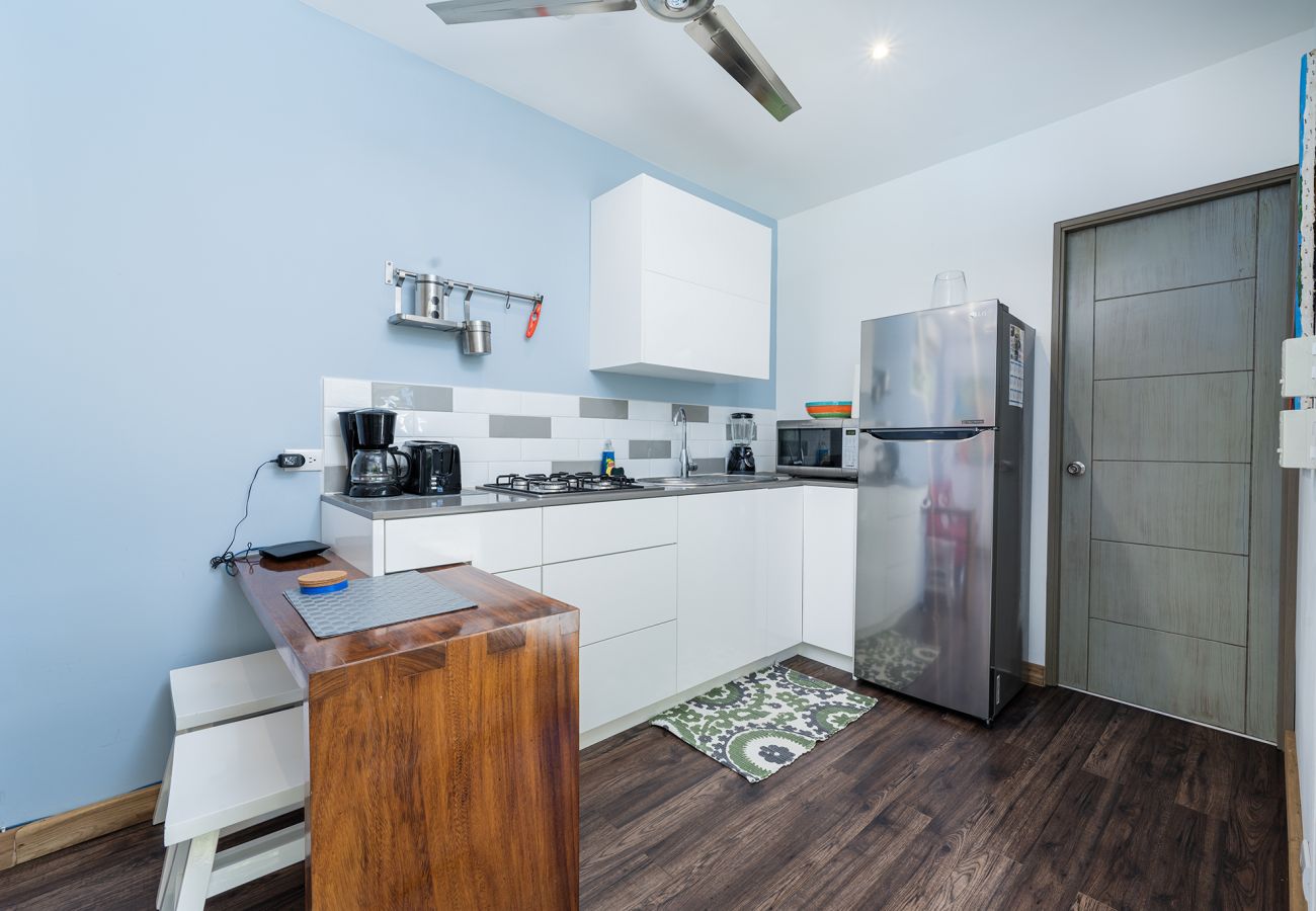 Bungalow in Potrero - Tiny home w/ Pool, Backyard, Parking, BBQ, Kitchen & more in Playa Potrero