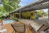 Bungalow in Potrero - 2BR nature home, Pool, 900m Walk to Potrero Beach - Casa Lemonpaloosa