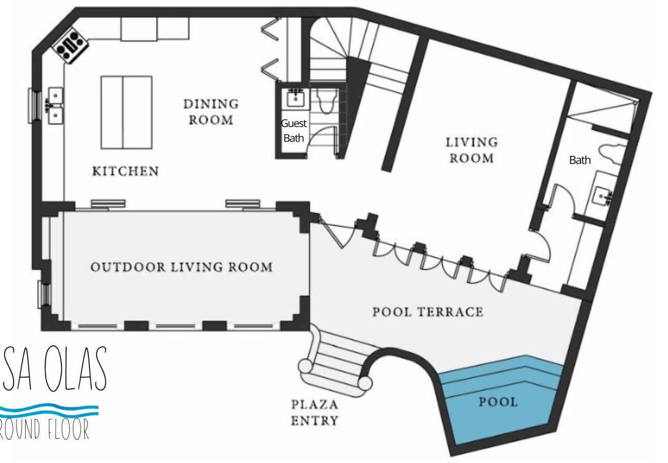 Ferienhaus in Las Catalinas - Oceanview, beach club, plunge pool, steps to beach – Casa Olas