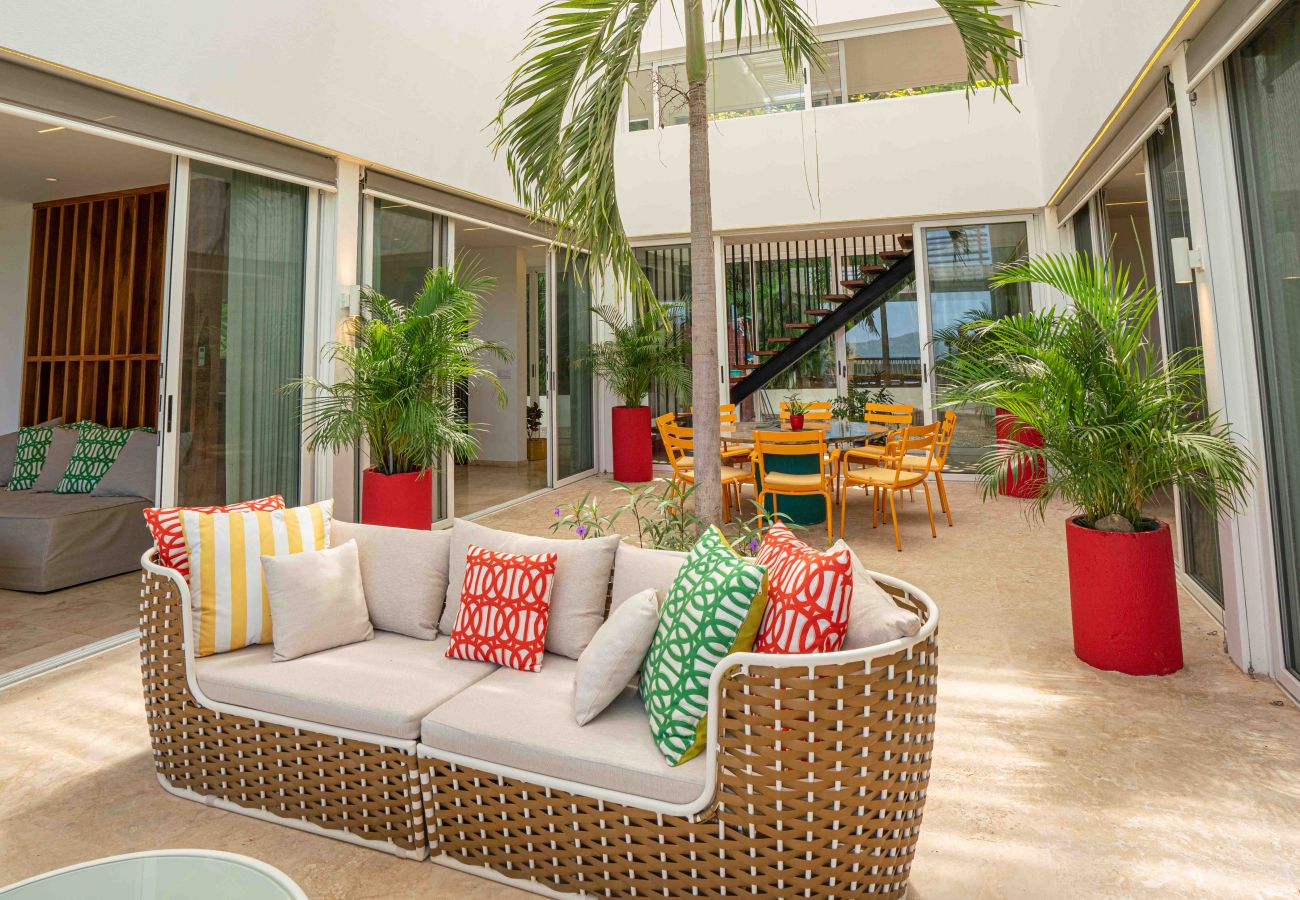 Ferienhaus in Playa Flamingo - Oceanview home in Mar Vista | 3 en-suite bedrooms  - Casa Cocobolo