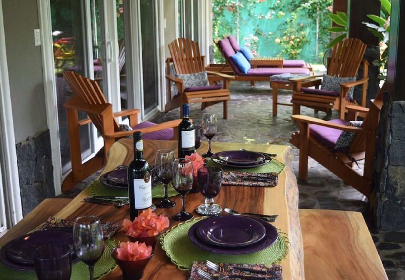 Casa en Potrero - Casa Columbine- casa de vacaciones privada y cómoda para hasta 6 personas
