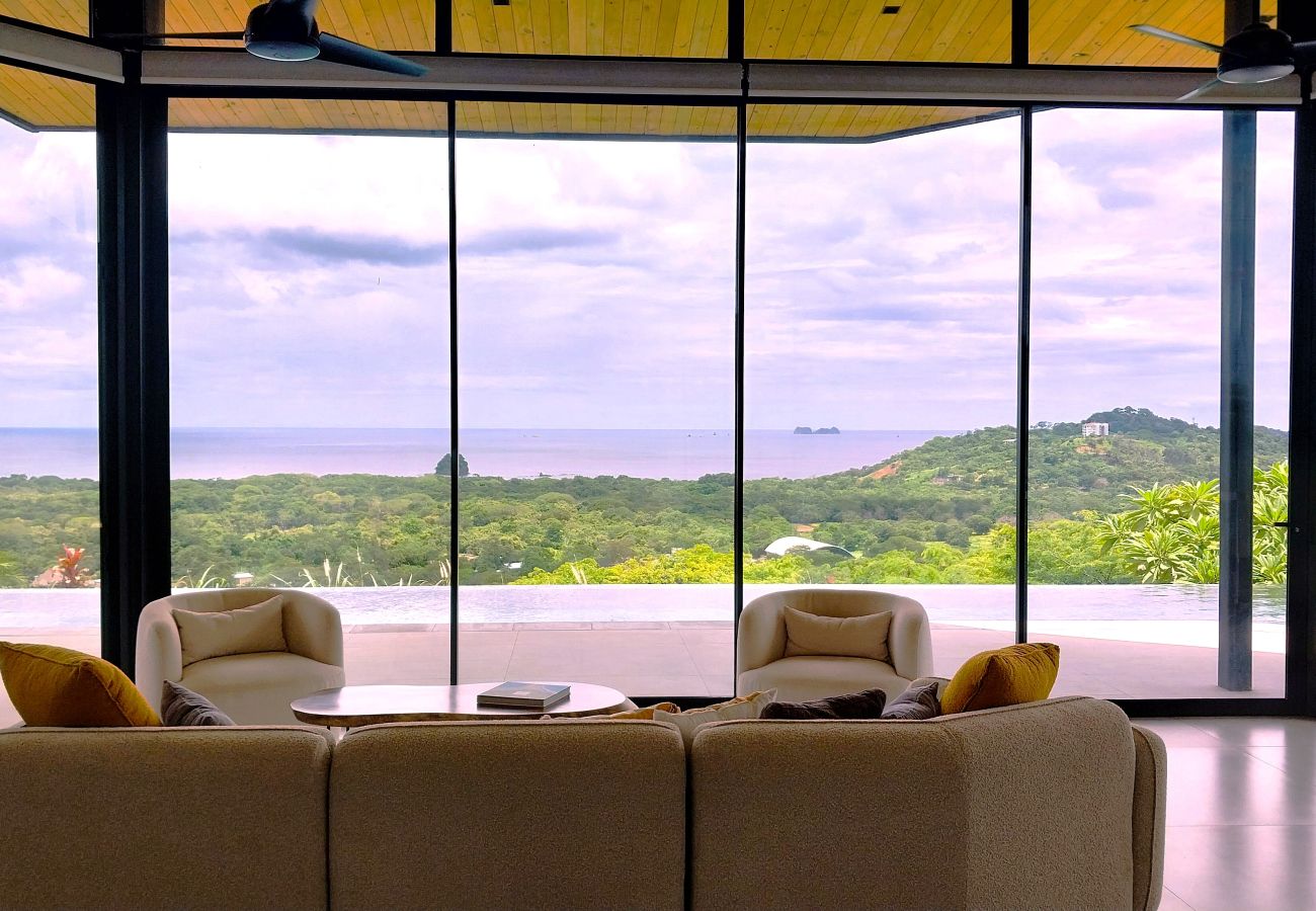 Casa en Playa Flamingo - Luxury 5BR Oasis with Panoramic Ocean Views & Pool - Casa Vista Contenta Mainhouse