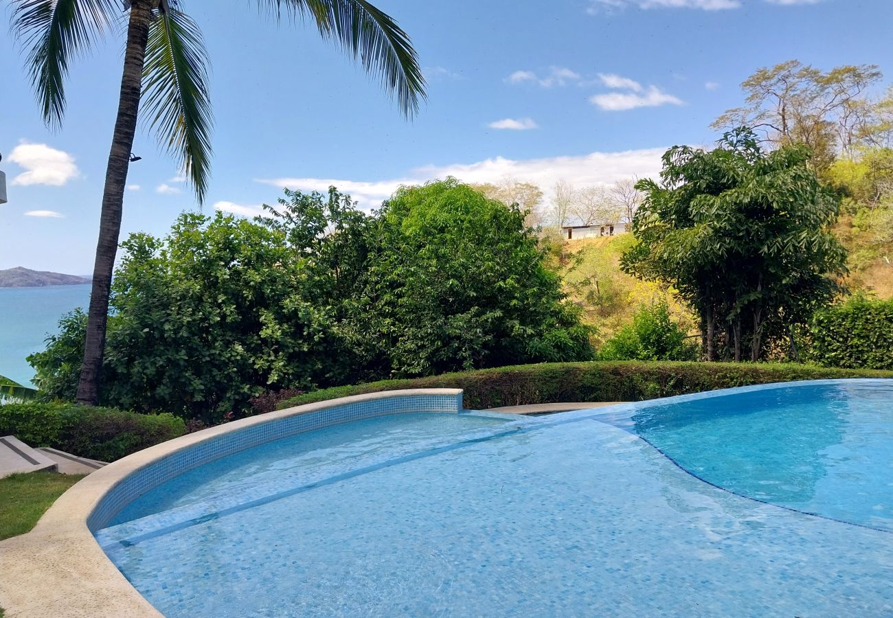 Condominium in Playa Flamingo - Oceanview•Balcony•2 Pools•Parking•Kitchen•Washer/D - Flamingo Towers 17
