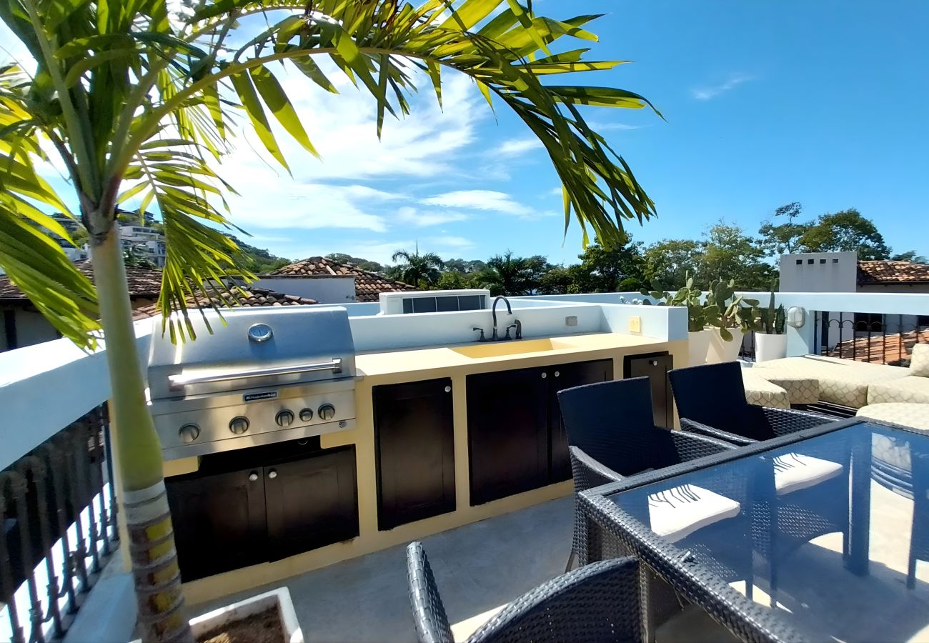 House in Las Catalinas - 2-Min to Beach | Private Pool & 360° Rooftop Views - Casa Cazenovia 3 Bedroom Home