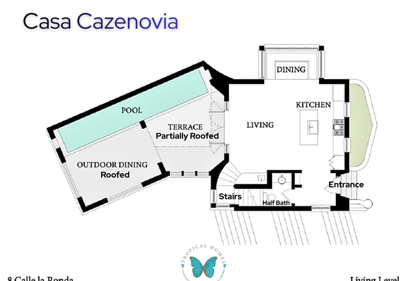 House in Las Catalinas - 2-Min to Beach | Private Pool & 360° Rooftop Views - Casa Cazenovia 3 Bedroom Home