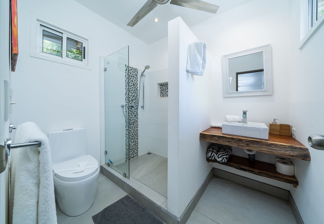 Bungalow in Potrero - Tiny home w/ Pool, Backyard, Parking, BBQ, Kitchen & more in Playa Potrero