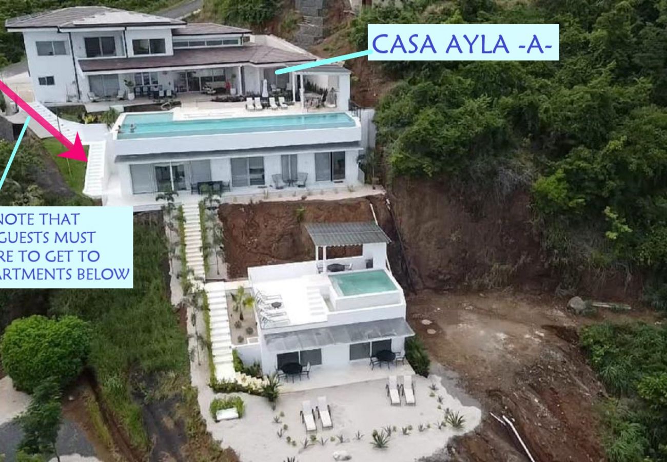 House in Playa Flamingo - 5BR home|Mar Vista|Ocean View, Pool, Deck|Fire Pit – Casa Ayla A