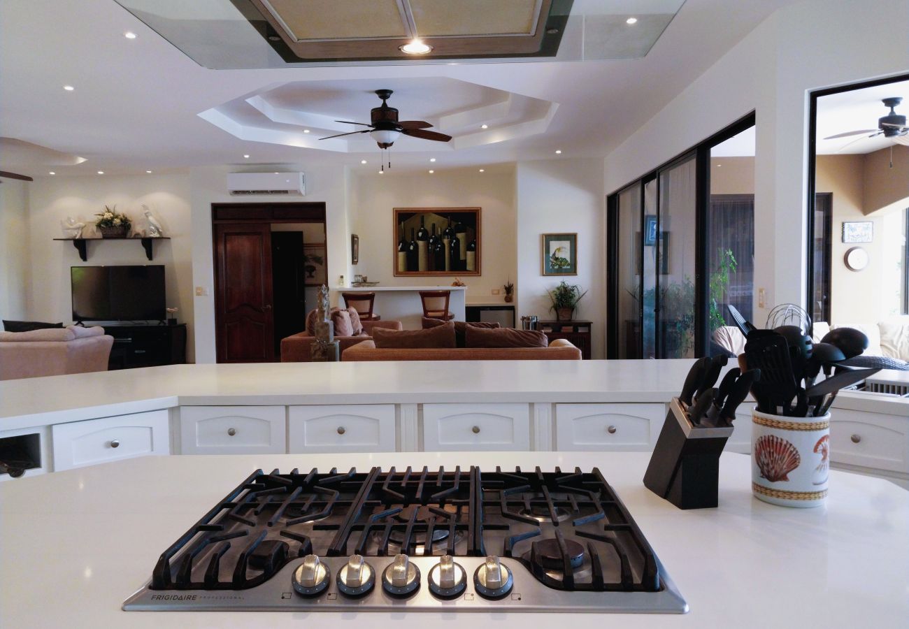 House in Potrero - Housekeeping•BBQ•Pool•4 TVs•Garden•Oceanview villa: Casa Sol Azul