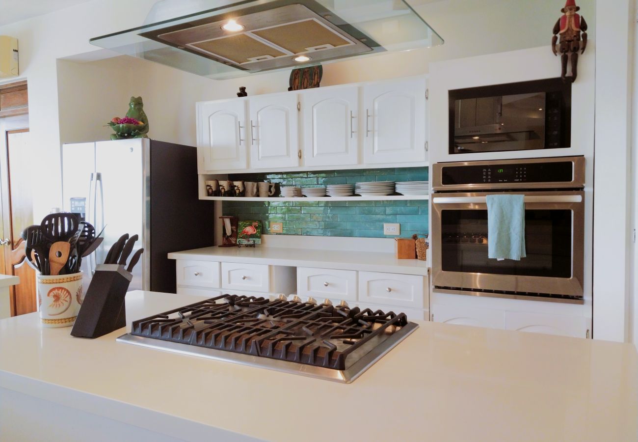 House in Potrero - Housekeeping•BBQ•Pool•4 TVs•Garden•Oceanview villa: Casa Sol Azul