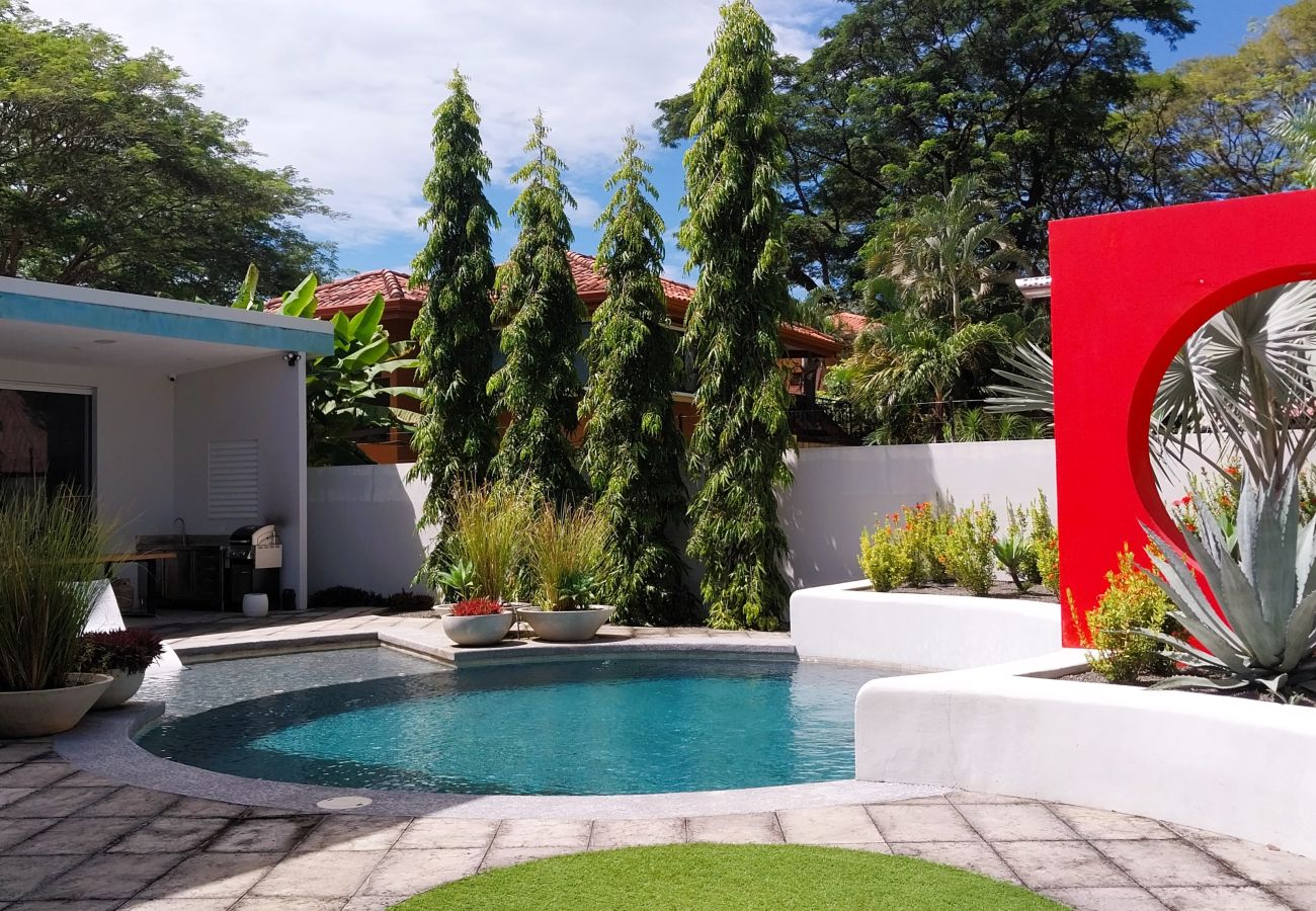 House in Potrero - 4-BR House near to Beach (5-min-walk) | Pool, BBQ - Casa Arribada